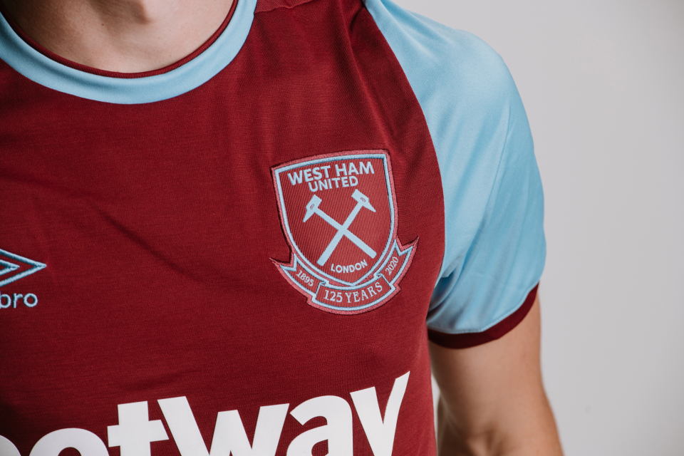 signed west ham shirt 2020