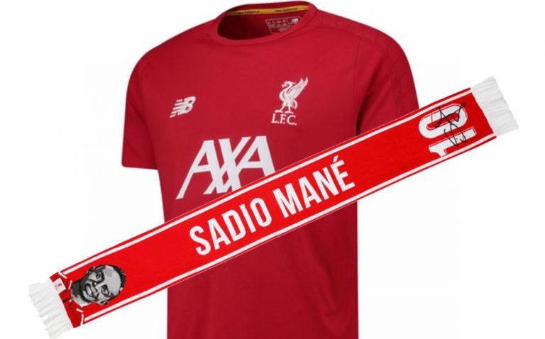 Win a Liverpool training top and Sadio Mané scarf