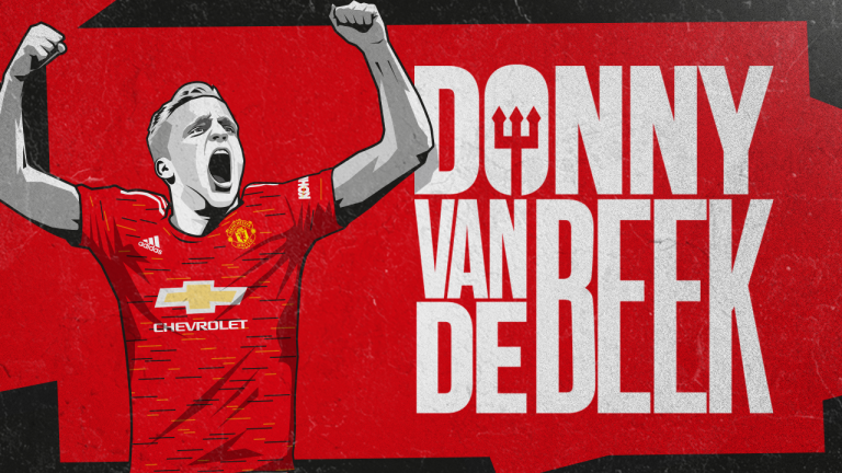 Win a Man Utd shirt signed by Donny Van De Beek