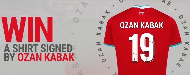 Win a Kabak signed Liverpool shirt