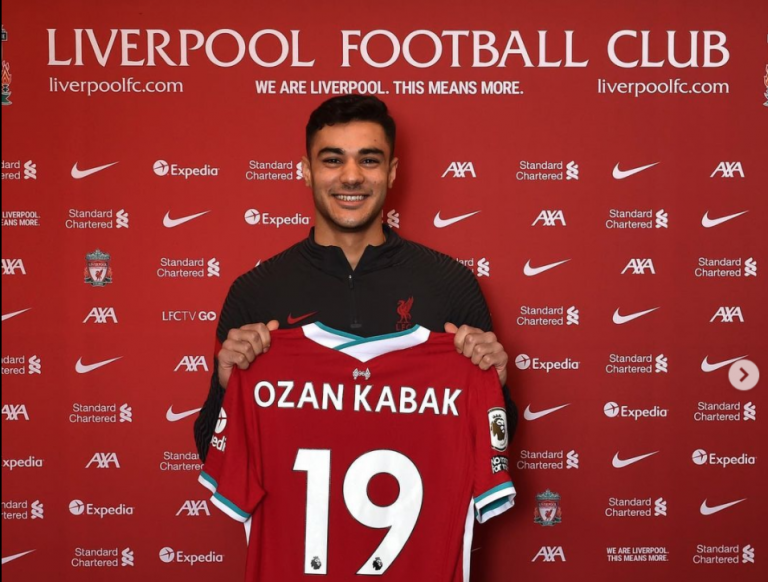 Win a signed Ozan Kabak Liverpool shirt