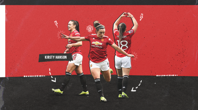 Win a pair of Adidas boots signed by Man Utd’s Kirsty Hanson