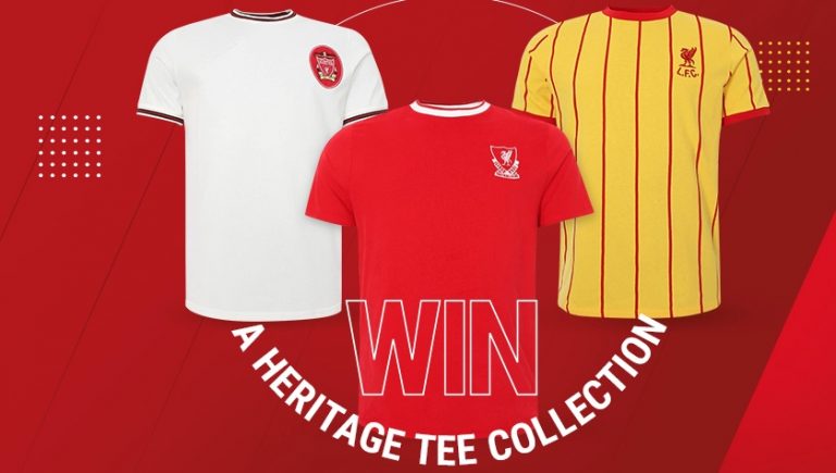 Win a Liverpool FC Heritage Tee Collection