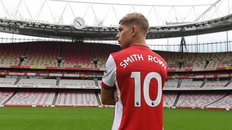 Win a signed Smith Rowe Arsenal shirt
