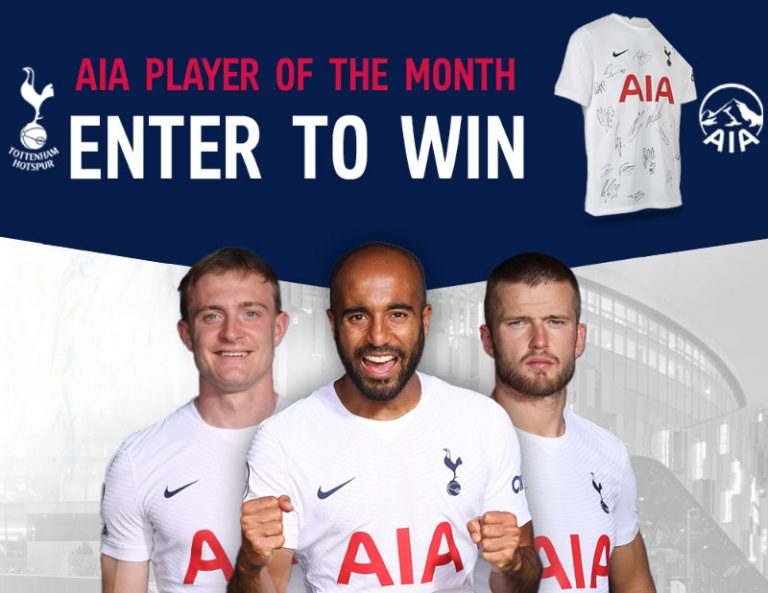 Win a signed Tottenham shirt