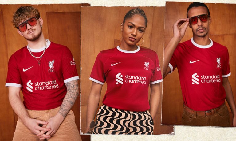 Win a brand new Liverpool home shirt
