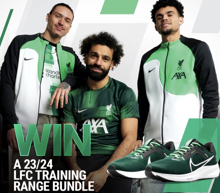 Win a brand new Liverpool FC training range bundle