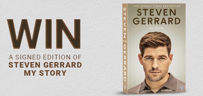 Win a signed copy of Steven Gerrard’s autobiography