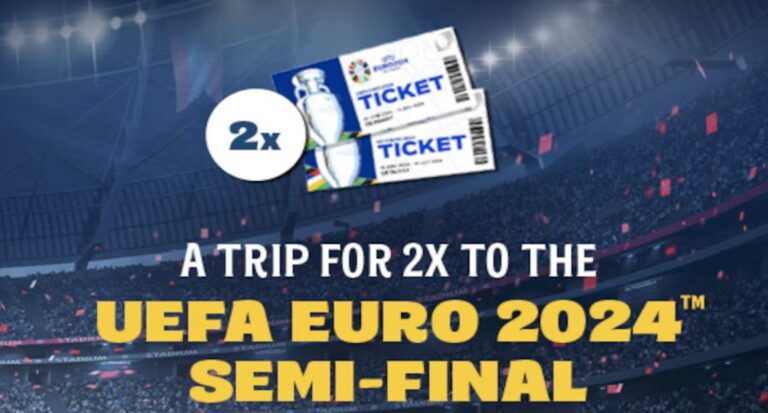 Win tickets to one of the Euro 2024 semi-finals
