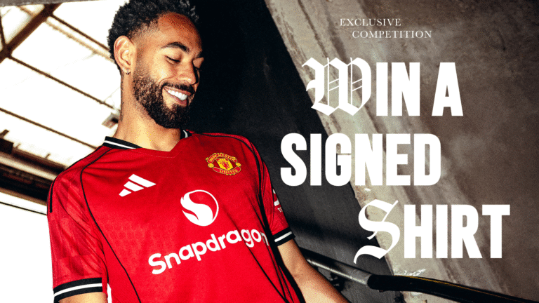 Win a Man Utd home shirt signed by Cunha