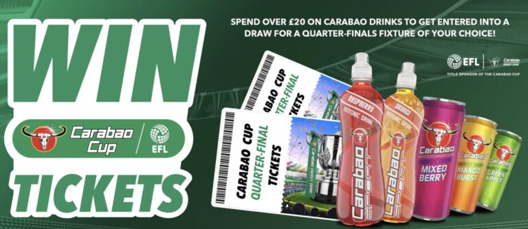 Win Carabao Cup tickets!