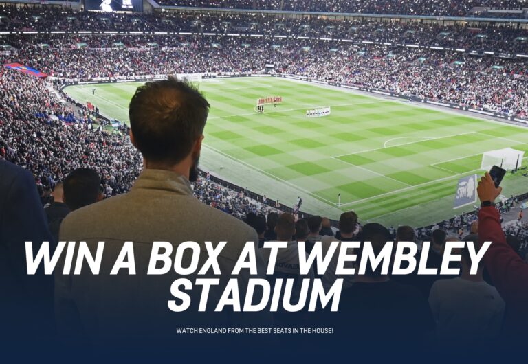 Win a hospitality box at Wembley Stadium
